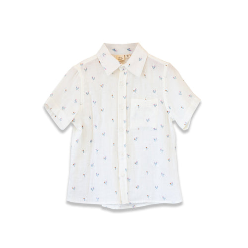 Boys Collar Shirt | Petit Floret